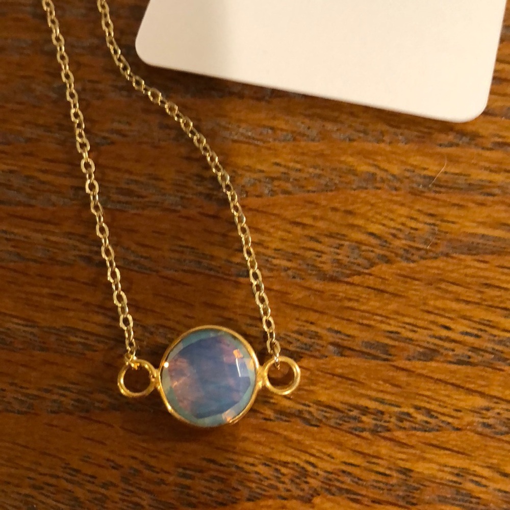  White Opal Necklace - Picture 6 of 8